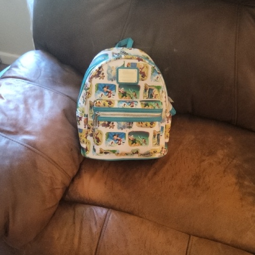 Kids Cartoon Print Backpack Pinocchio